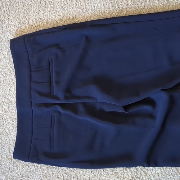 Talbots Navy Trousers Size 6 - Picture 6 of 7